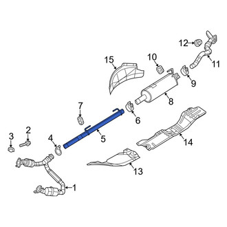 Ram OE - Exhaust Intermediate Pipe