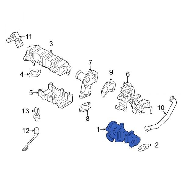 Exhaust Gas Recirculation (EGR) Valve