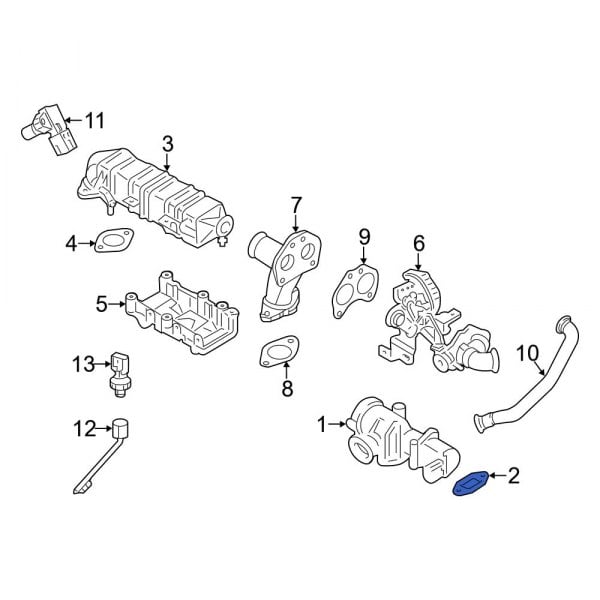 Exhaust Gas Recirculation (EGR) Valve Gasket