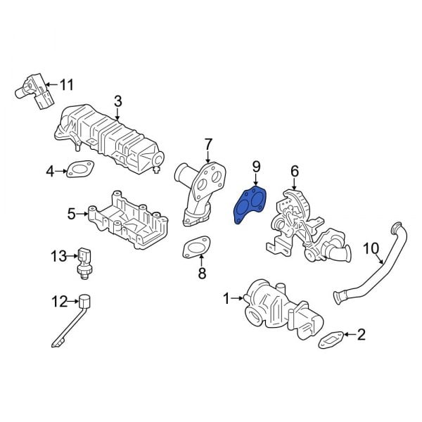 Exhaust Gas Recirculation (EGR) Valve Gasket