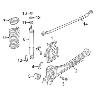 Ram OE - Front Suspension - Suspension Components (2500 Big Horn / Laramie / Laramie Longhorn / Limited / SLT / Tradesman RWD)