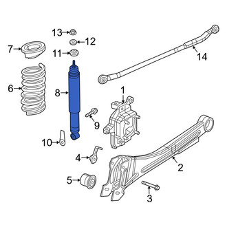Ram OE - Front Suspension Shock Absorber