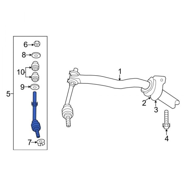 Suspension Stabilizer Bar Link Kit