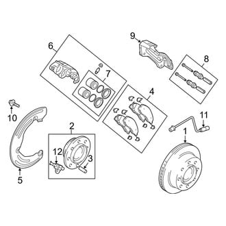 Ram OE - Front Suspension - Brake Components