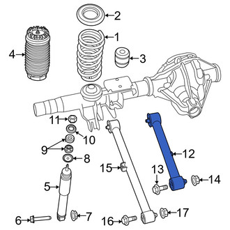 Ram OE - Front Left Suspension Trailing Arm