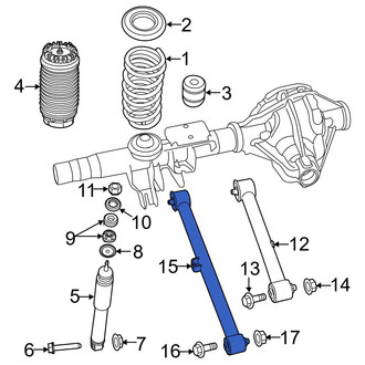 Ram OE - Front Left Suspension Control Arm
