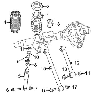 Ram OE - Rear Suspension - Suspension Components (Coil Springs)