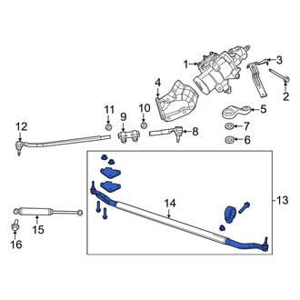 Ram OE - Steering Tie Rod Assembly