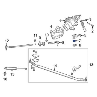 Ram OE - Steering Pitman Arm Washer
