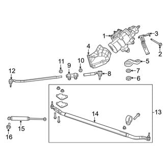 Ram OE - Steering Gear & Linkage (4WD)