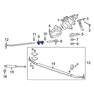 Ram OE - Steering Tie Rod End Adjusting Sleeve