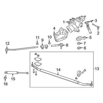 Ram OE - Steering Gear & Linkage (RWD)