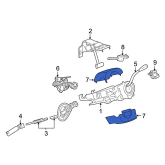 Ram OE - Steering Column Cover