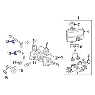 Ram OE - Brake Hydraulic Hose Lock Clip