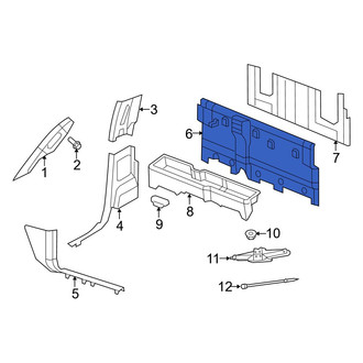 Ram OE - Rear Body Panel Trim Panel