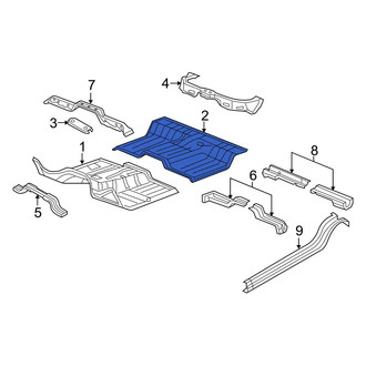 Ram OE - Rear Floor Pan