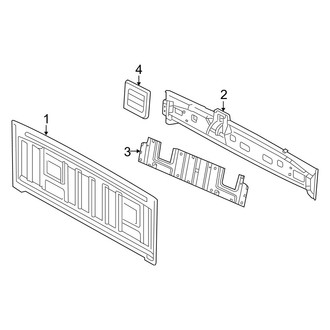 Ram OE - Cab - Back Panel