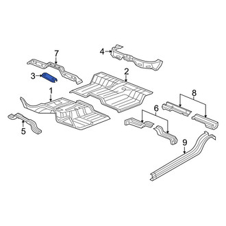 Ram OE - Rear Floor Pan Reinforcement