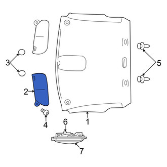 Ram OE - Right Sun Visor