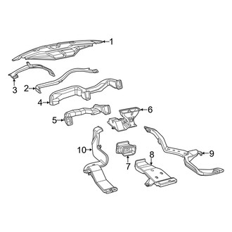 Ram OE - Instrument Panel - Ducts