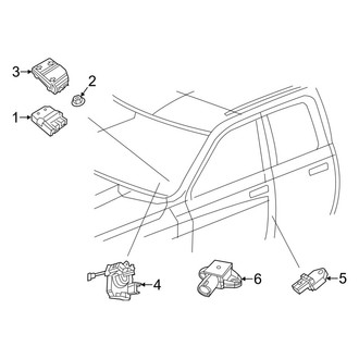 Ram OE - Restraint Systems - Air Bag Components (Modules and Sensors)