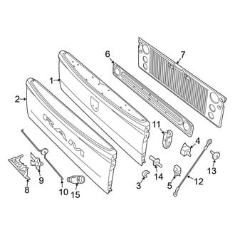Ram OE - Pick Up Box - Tail Gate