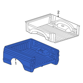 Ram OE - Rear Truck Bed Assembly