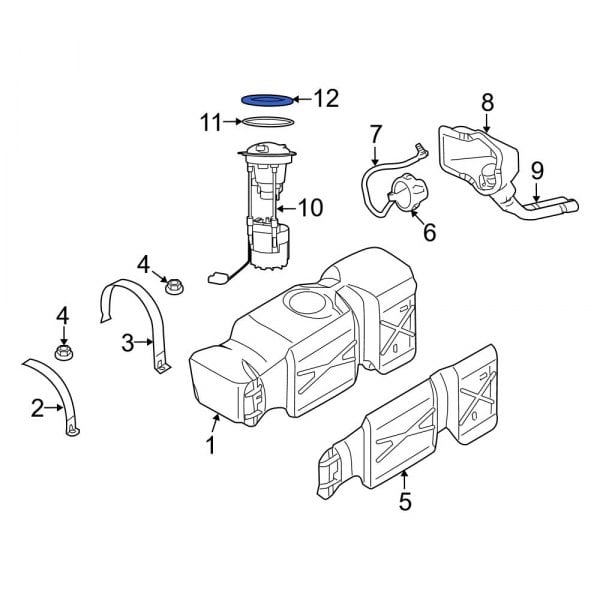 Fuel Tank Lock Ring