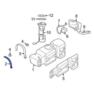 Ram OE - Front Fuel Tank Strap