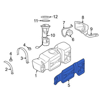 Ram OE - Fuel Tank Shield