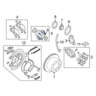 Ram OE - Rear Wheel Lug Stud