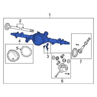 Ram OE - Rear Differential Housing