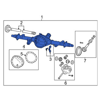 Ram OE - Rear Differential Housing