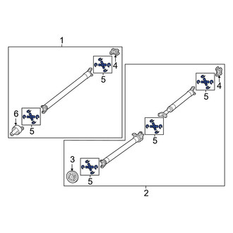 Ram OE - Front Right Universal Joint