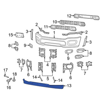 Ram OE - Front Spoiler