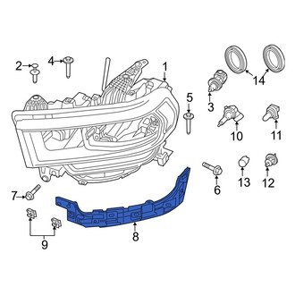Ram OE - Right Headlight Bracket