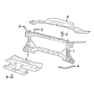 Ram OE - Radiator Support