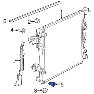 Ram OE - Radiator Drain Plug