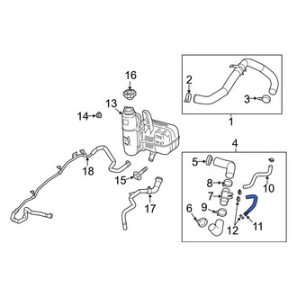 Ram OE - Upper Radiator Coolant Hose
