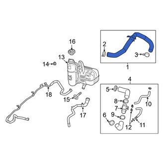Ram OE - Upper Radiator Coolant Hose