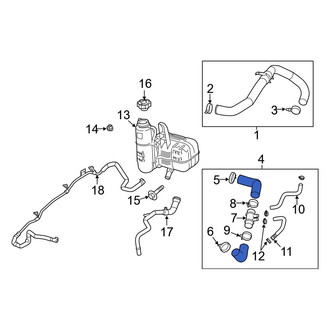 Ram OE - Upper Radiator Coolant Hose
