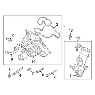 Ram OE - Cooling - Water Pump (6.4L)