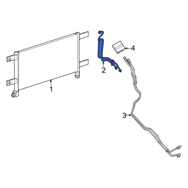 Automatic Transmission Oil Cooler Tube