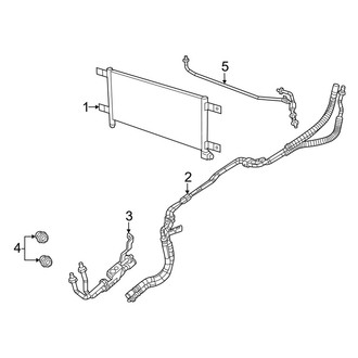 Ram OE - Cooling - Trans Oil Cooler (Big Horn / Laramie / Laramie Longhorn / Limited / Lone Star / Tradesman 6.7L)