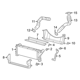 Ram OE - Cooling - Intercooler (6.7L)