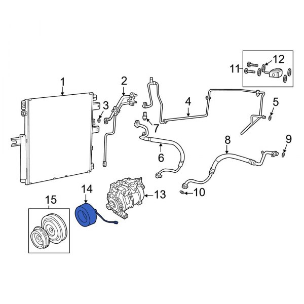 A/C Compressor Clutch Coil