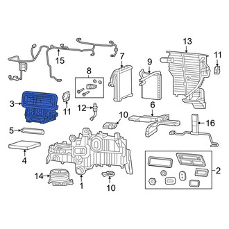 Ram OE - HVAC Air Inlet Housing