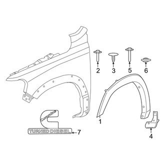 Ram OE - Fender - Exterior Trim