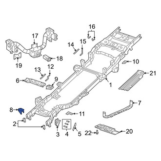 Ram OE - Front Right Shock Mount Bracket