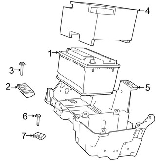 Ram OE - Electrical - Battery (W/O Dual Battery)